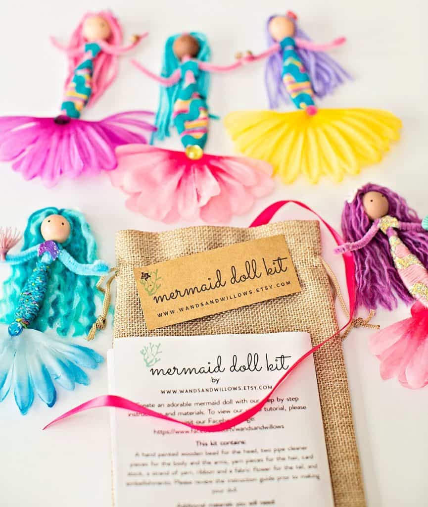 diy mermaid doll kit 