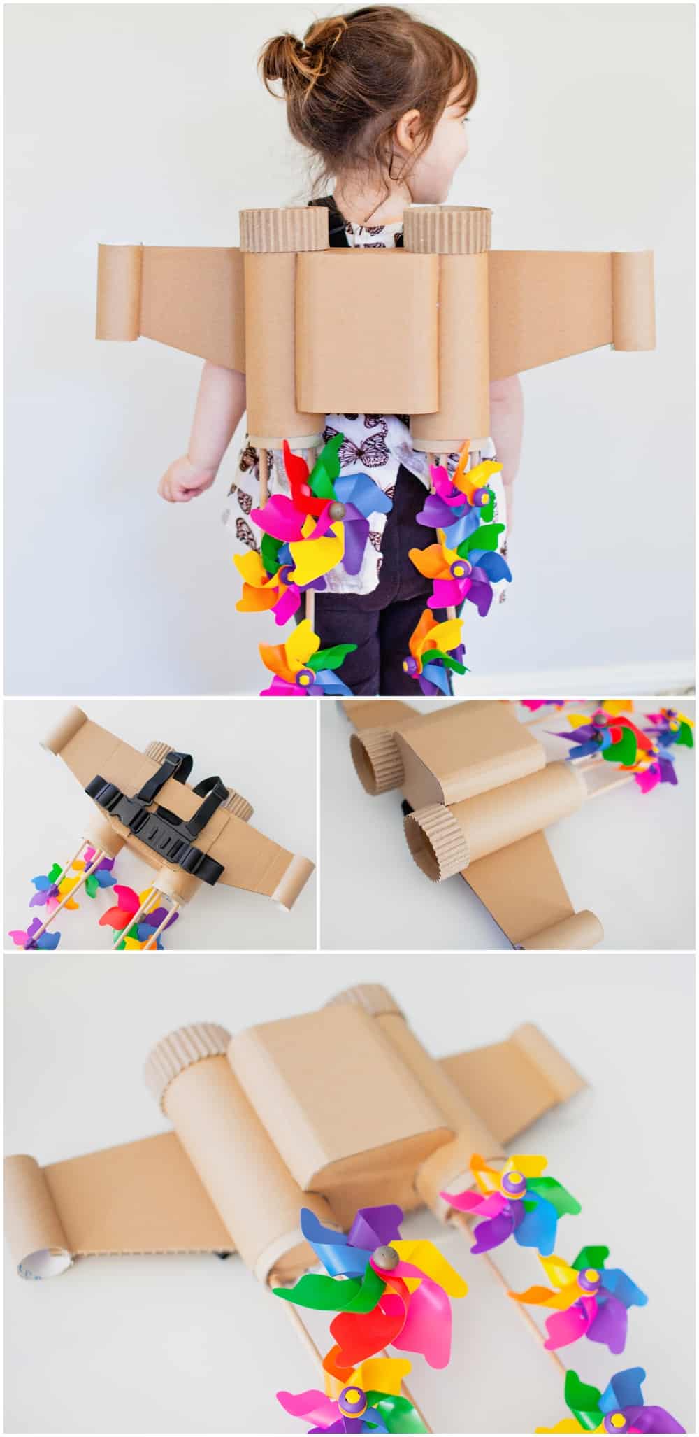 DIIY JET PACK CARDBOARD COSTUME