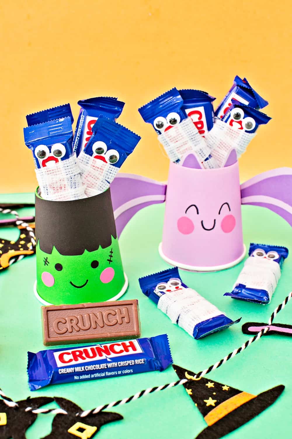 DIY HALLOWEEN TREAT CUPS hello, Wonderful