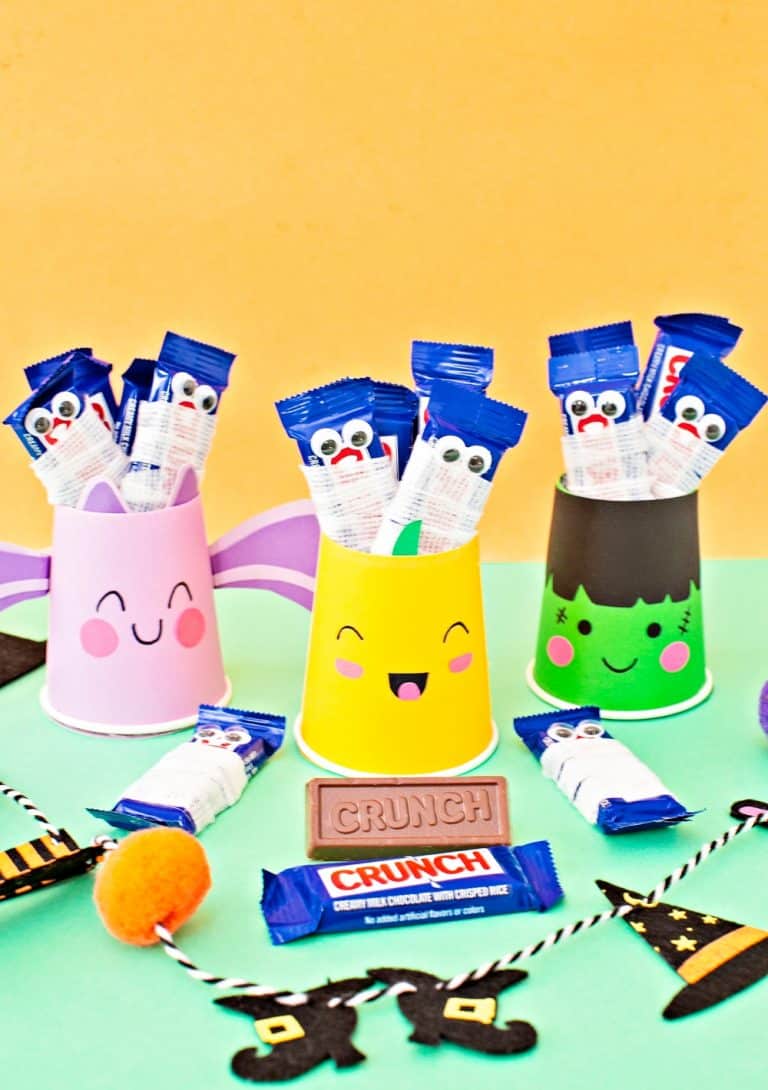 DIY HALLOWEEN TREAT CUPS