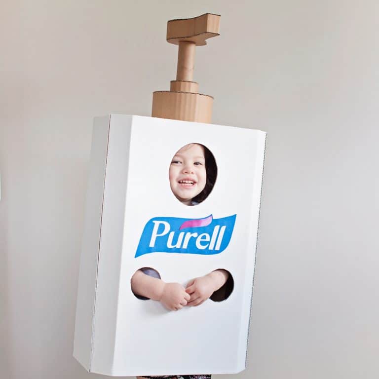 DIY HAND SANITIZER COSTUME