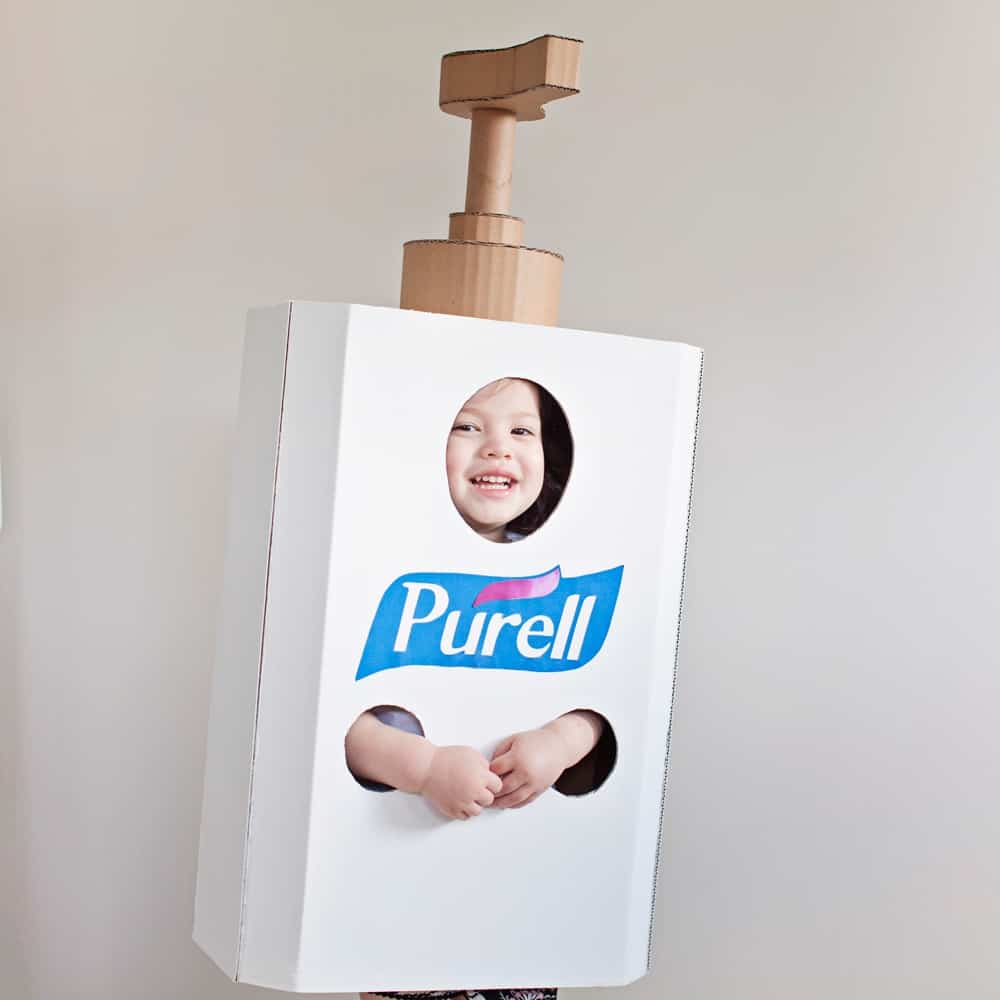 Hand Sanitizer Costume 