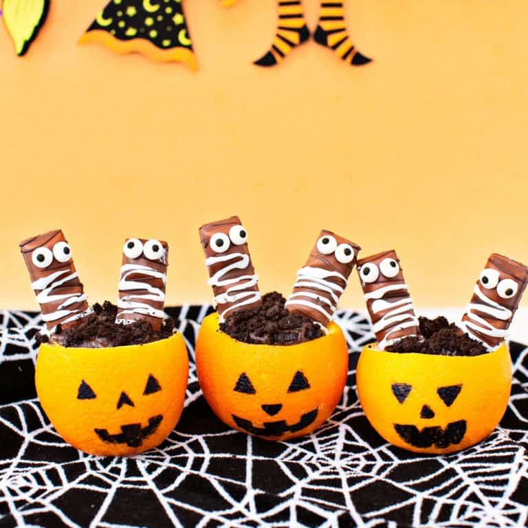 HALLOWEEN JACK O’ LANTERN TREAT CUPS