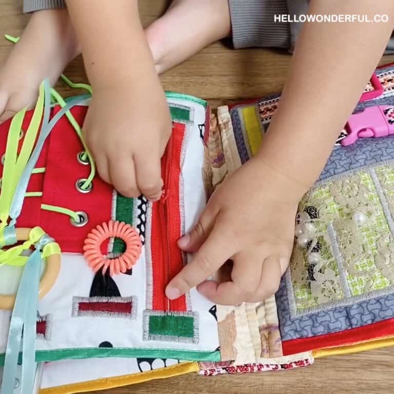 SENSORY BUSY BOOK