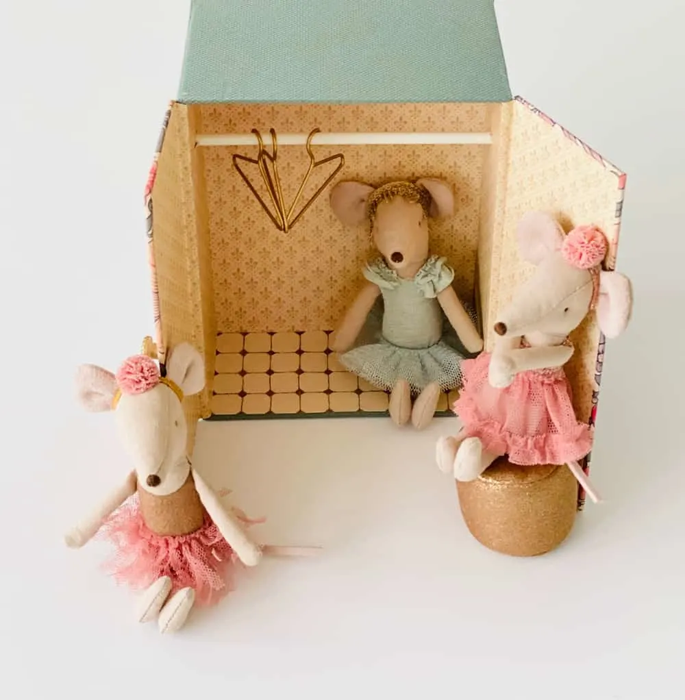 Ballerina Mouse Toy 