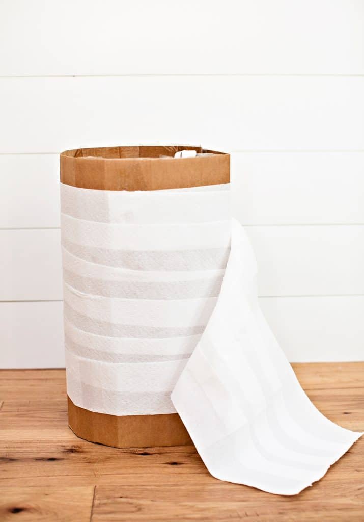 DIY Toilet Paper Costume 