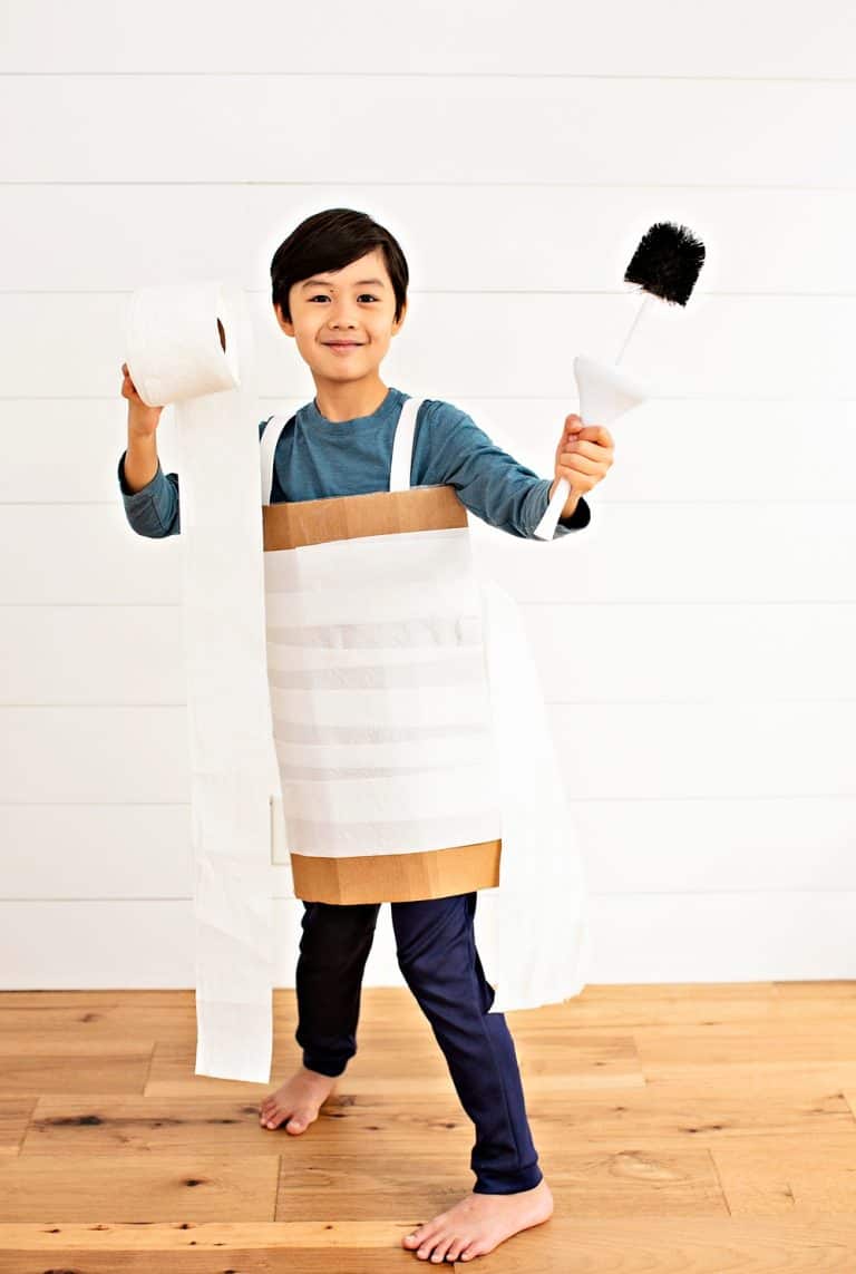 DIY TOILET PAPER COSTUME hello, Wonderful