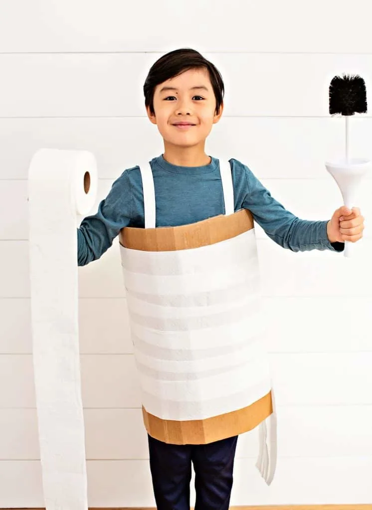 DIY Toilet Paper Costume 