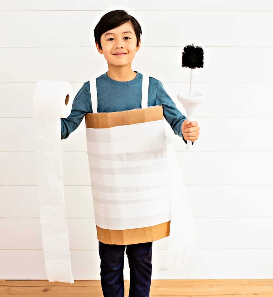 DIY Toilet Paper Costume 