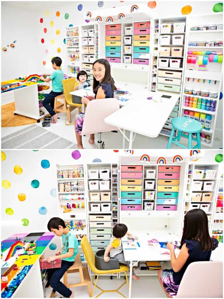 kids craft room