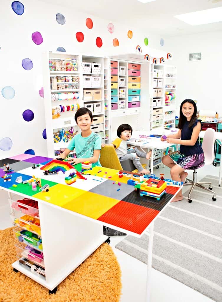 Kids Craft Storage