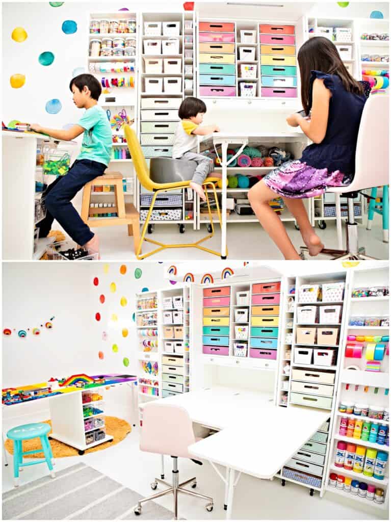 kids craft room