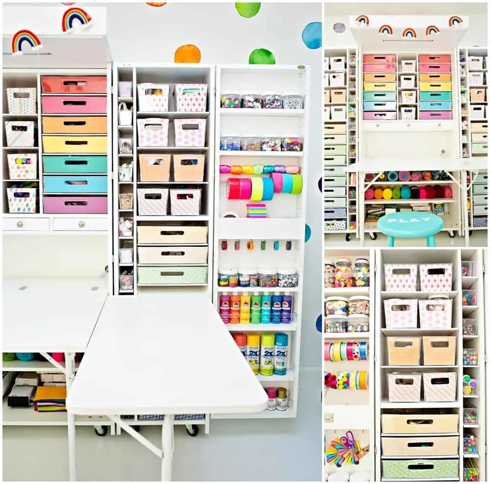 craft room storage featuring dreambox