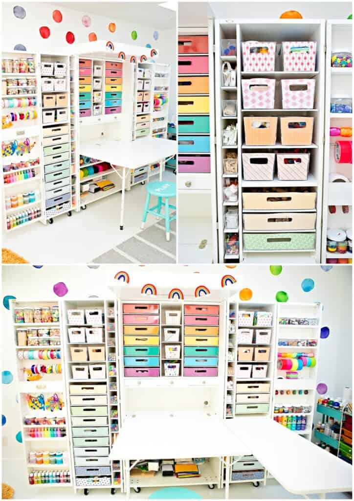 craft room storage featuring dreambox