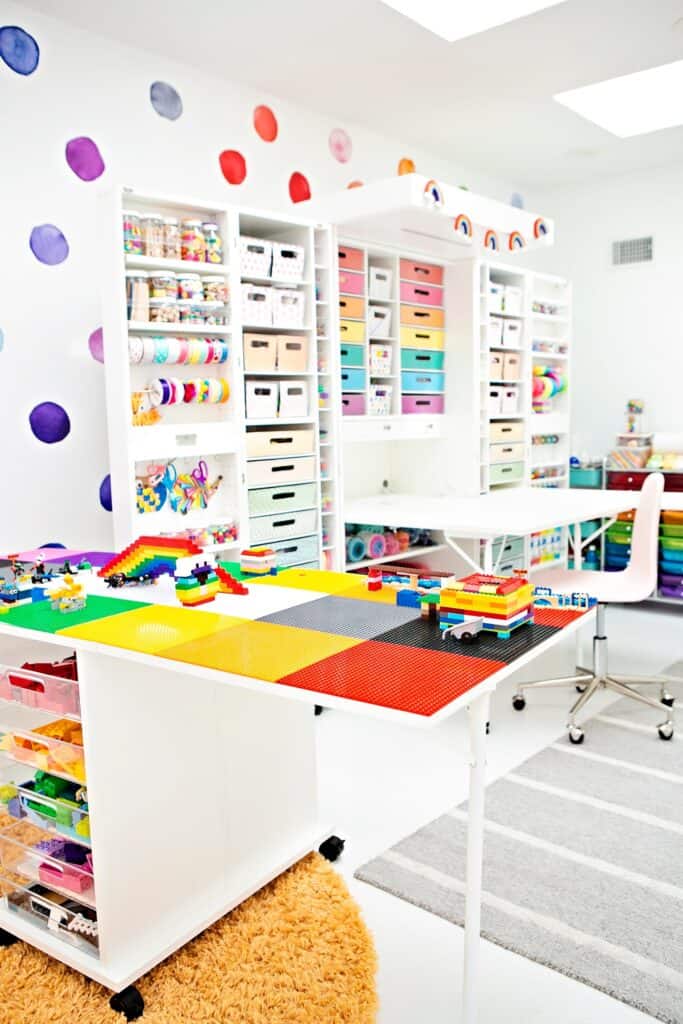 craft room storage featuring dreambox