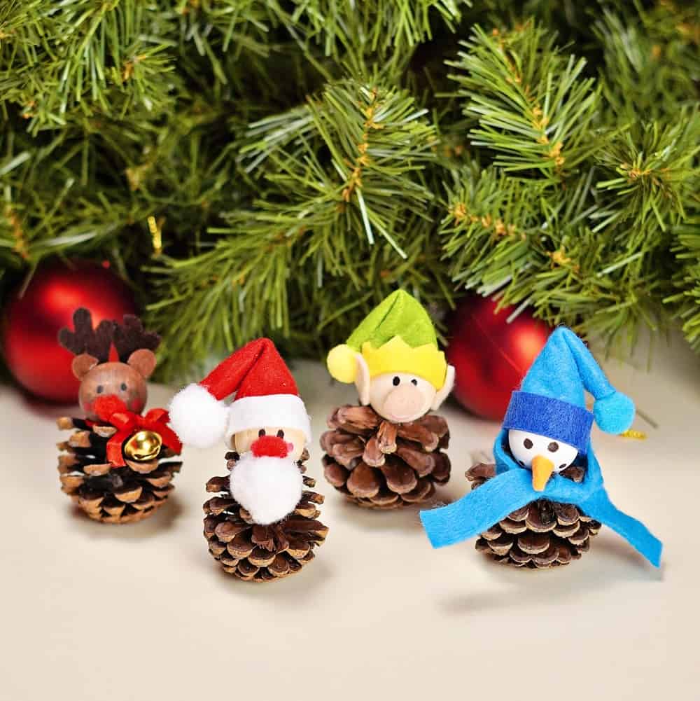 Điểm danh pine cone christmas decorations đẹp mắt cho mùa Giáng sinh