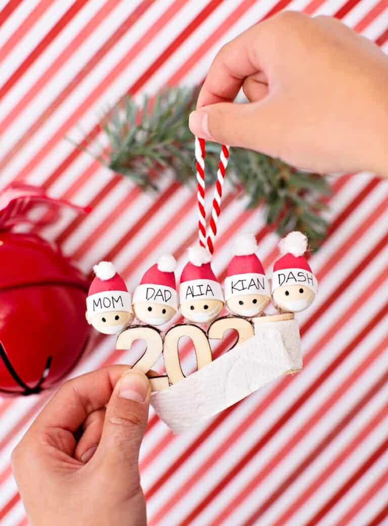 DIY QUARANTINE ORNAMENT