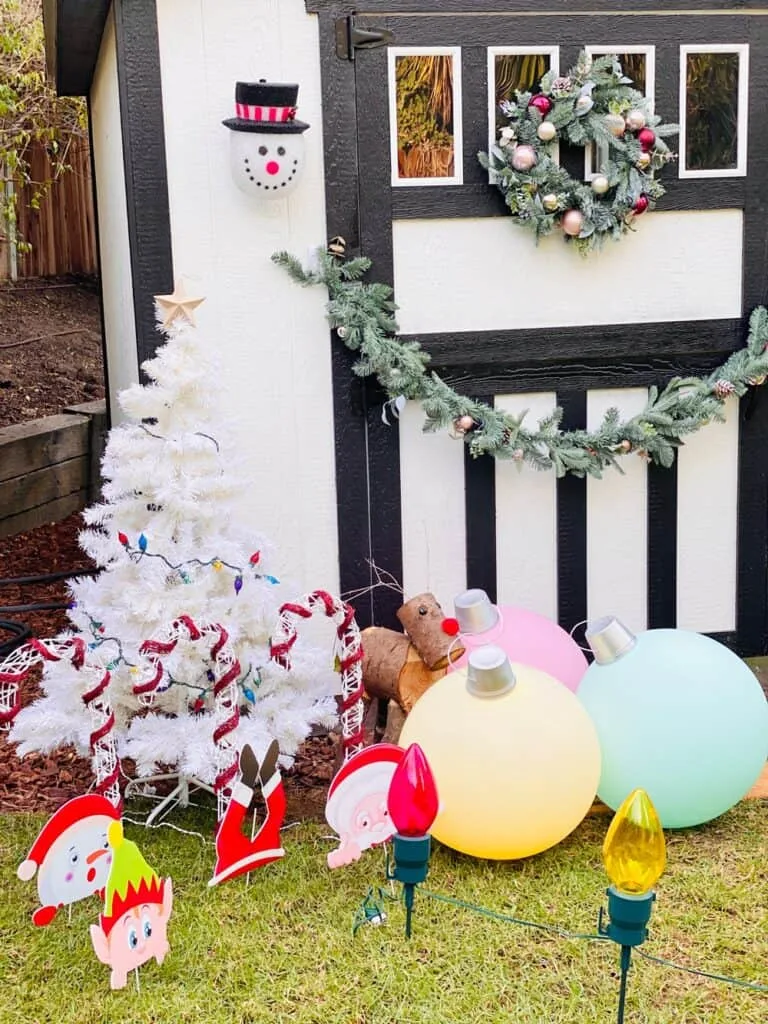 Christmas Playhouse Shed