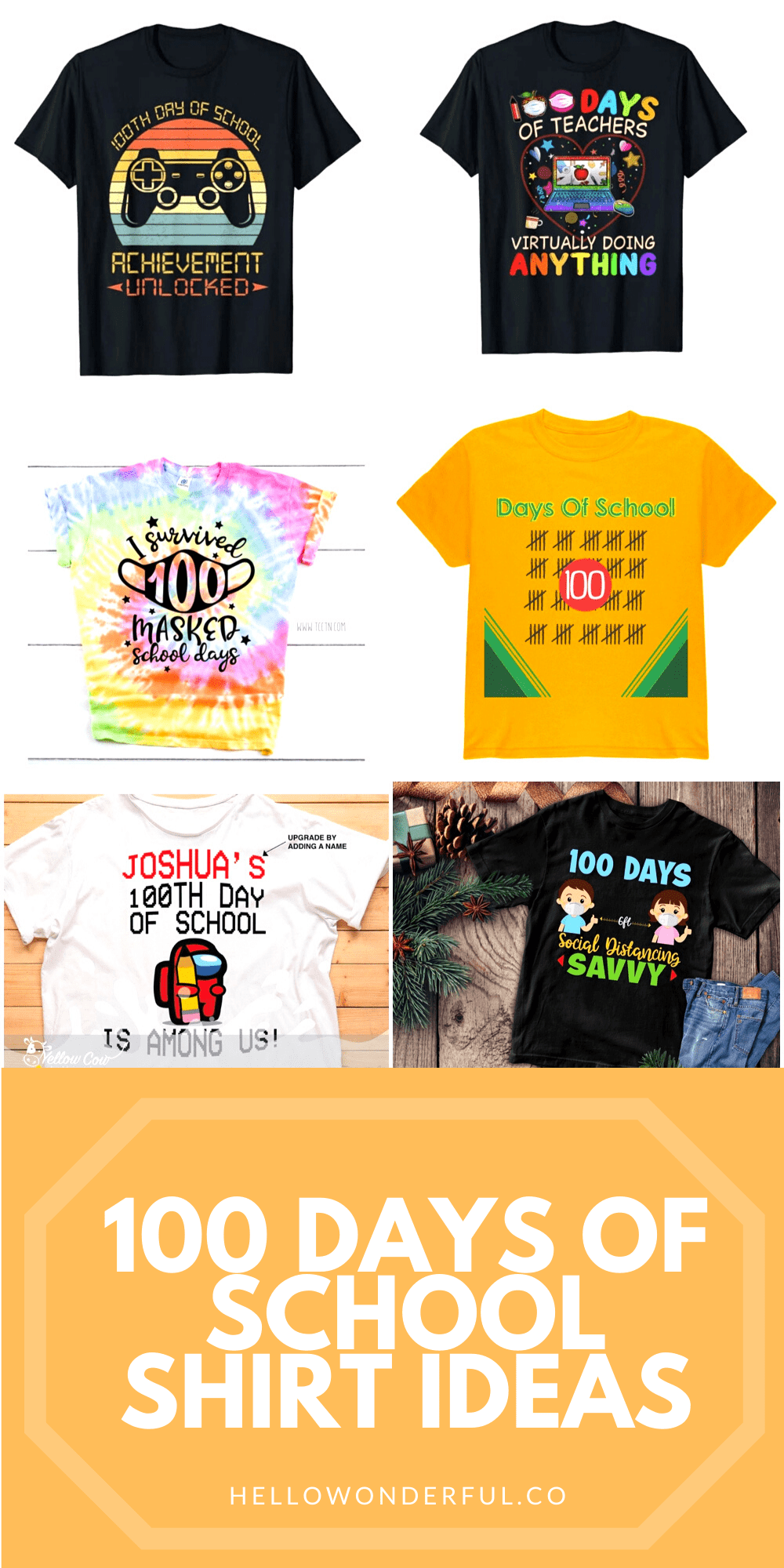 100 DAYS SCHOOL TSHIRTS