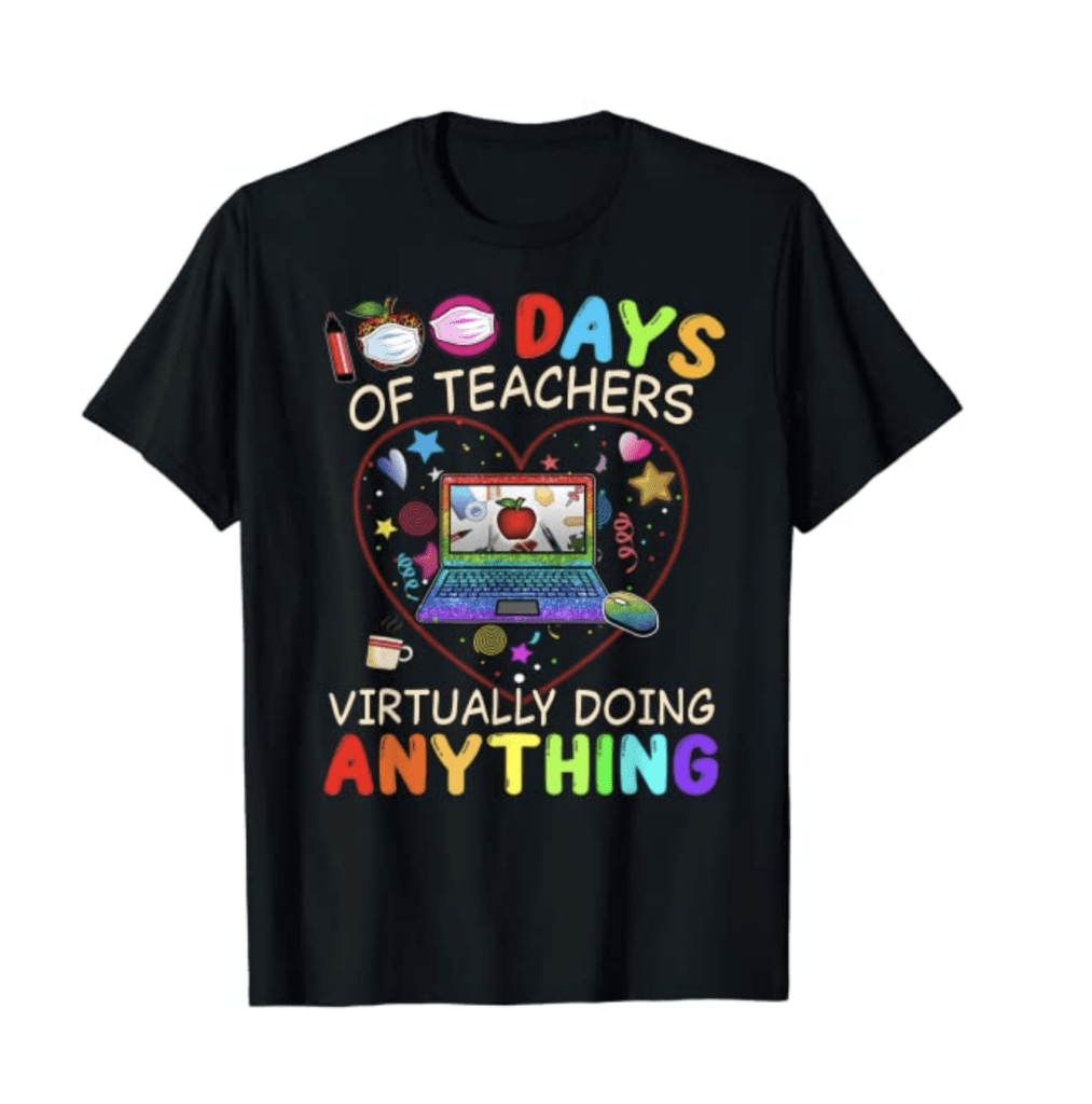100 days of school shirt ideas 2021