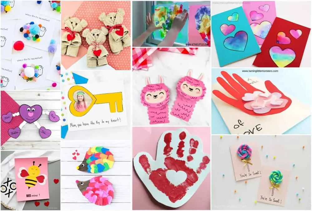 List of Easy Valentine's Day Crafts for Kids  Valentine day crafts,  Valentines for kids, Preschool valentines