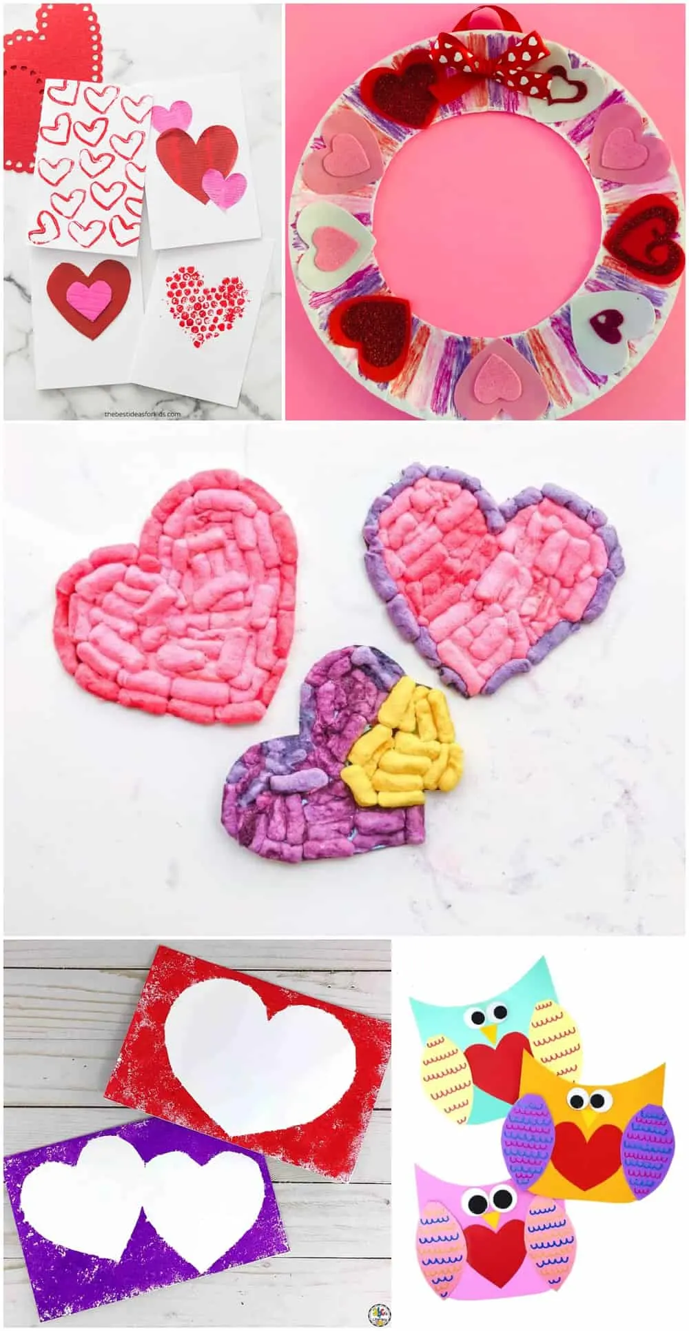 Woolly Valentine's Day Crafts