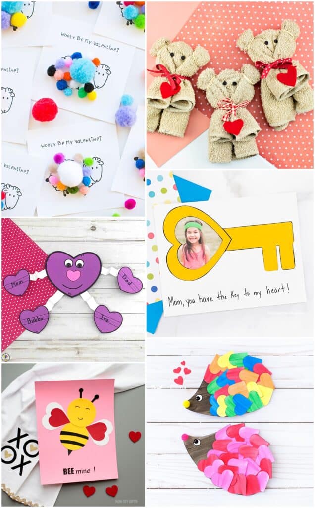 preschool valentine crafts 