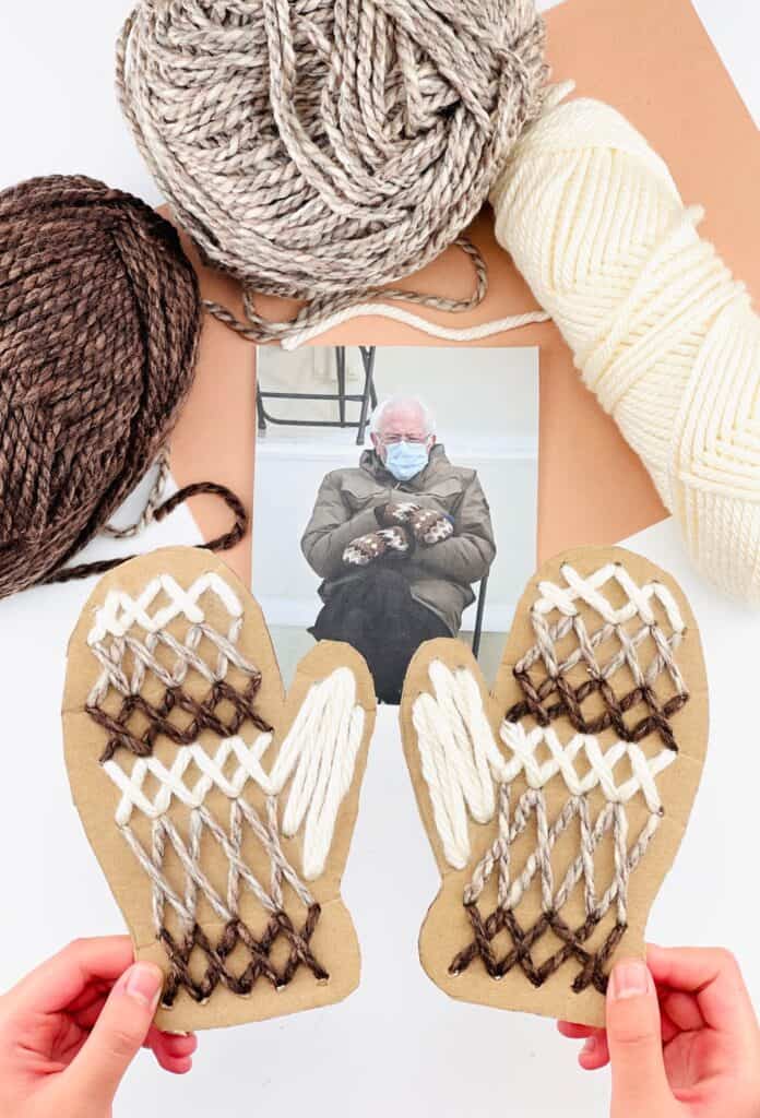 BERNIE SANDERS MITTEN CRAFT