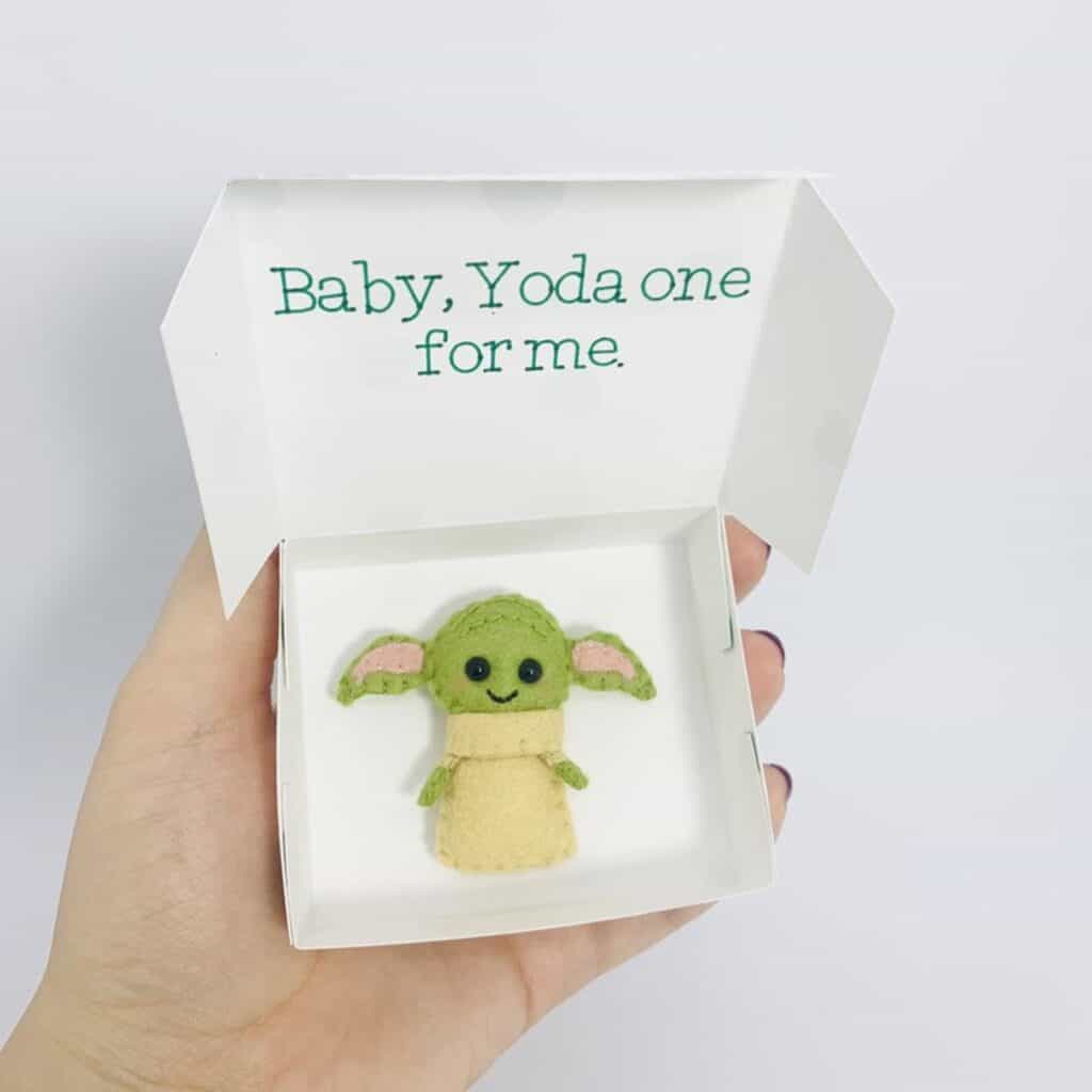 yoda plushie doll