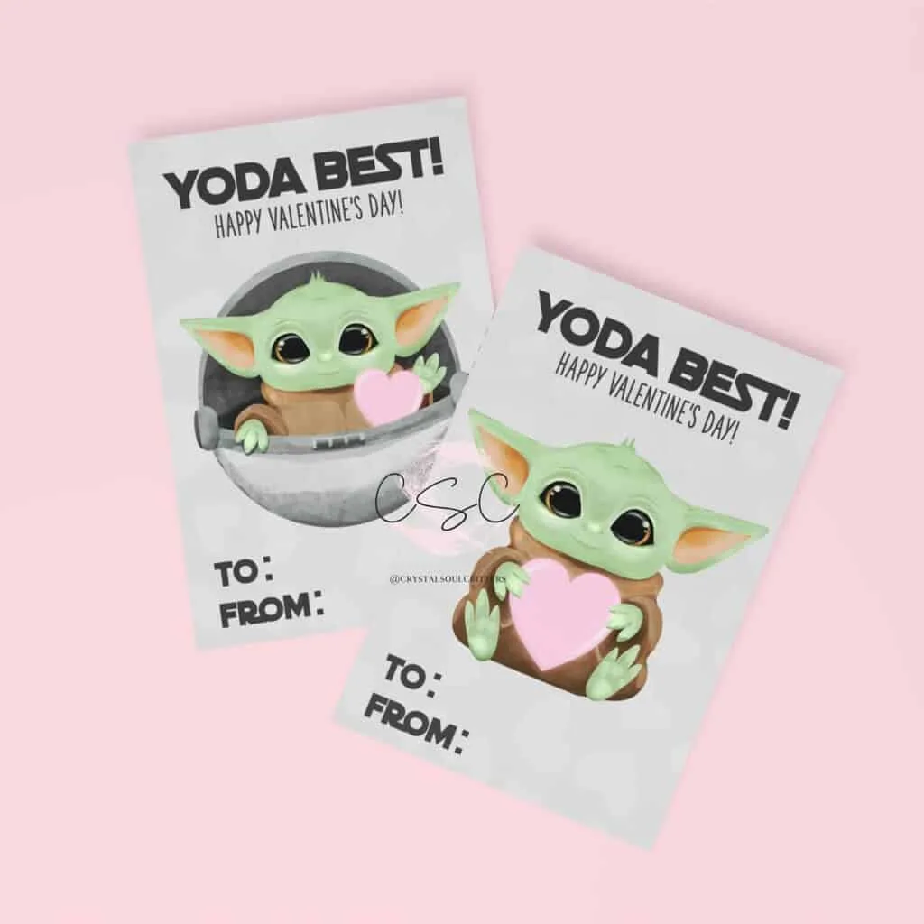 yoda best valentine card