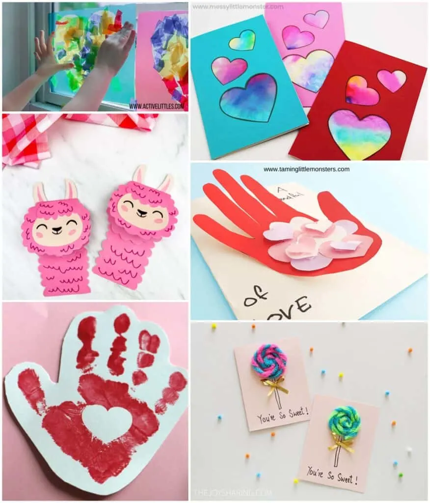 10 Simple and Sweet Preschool Valentine Crafts