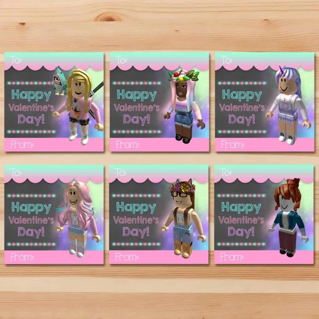 Roblox Valentines for Kids