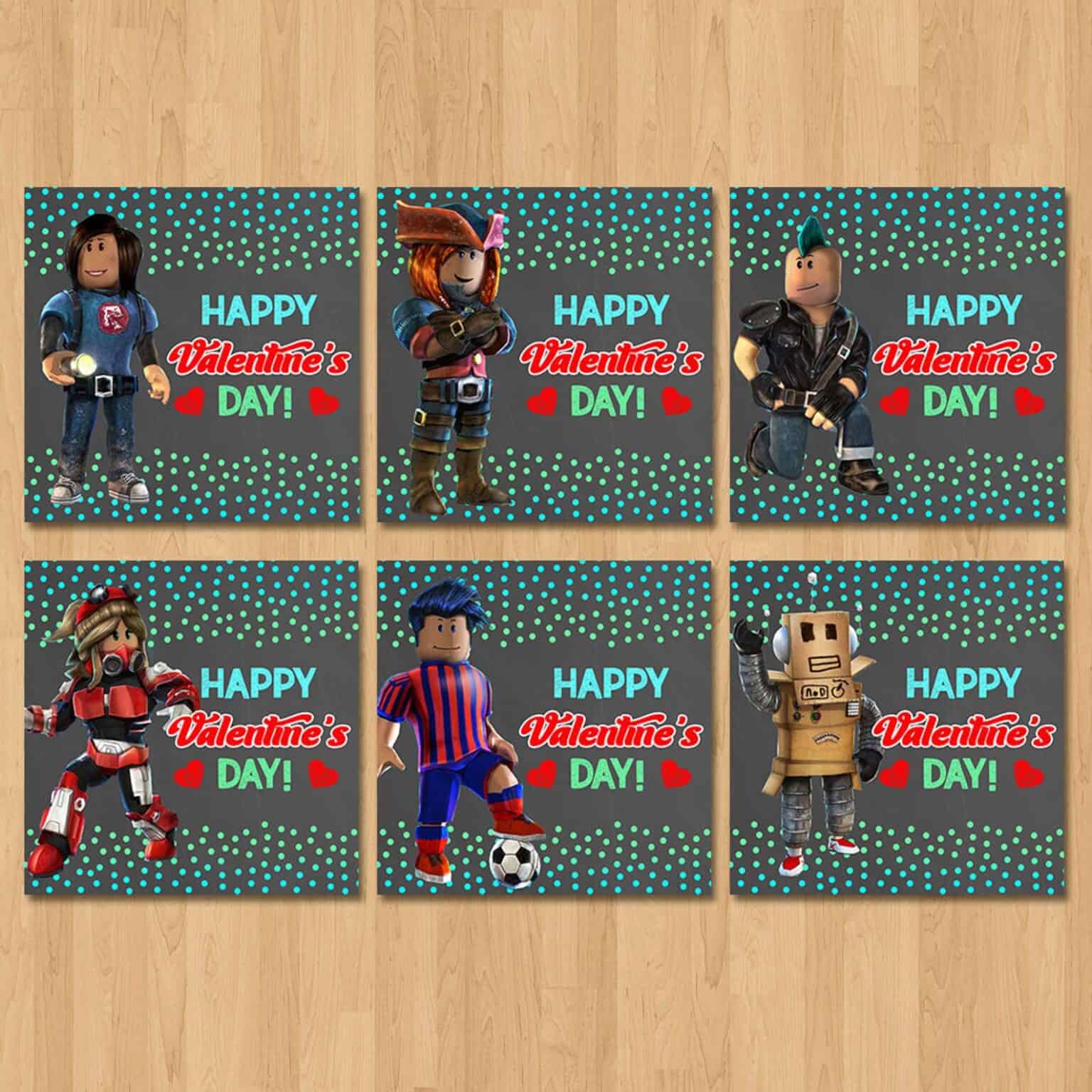 Roblox Valentines for Kids - Fun Valentine Roblox Gifts