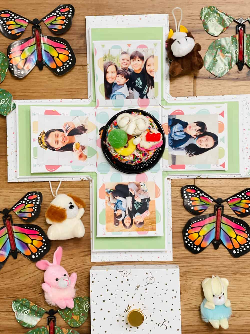 Vikalpah: DIY Fluttering butterflies in explosion box- perfect gift for any  occasion like Mother's day, Birthday or Anniversary