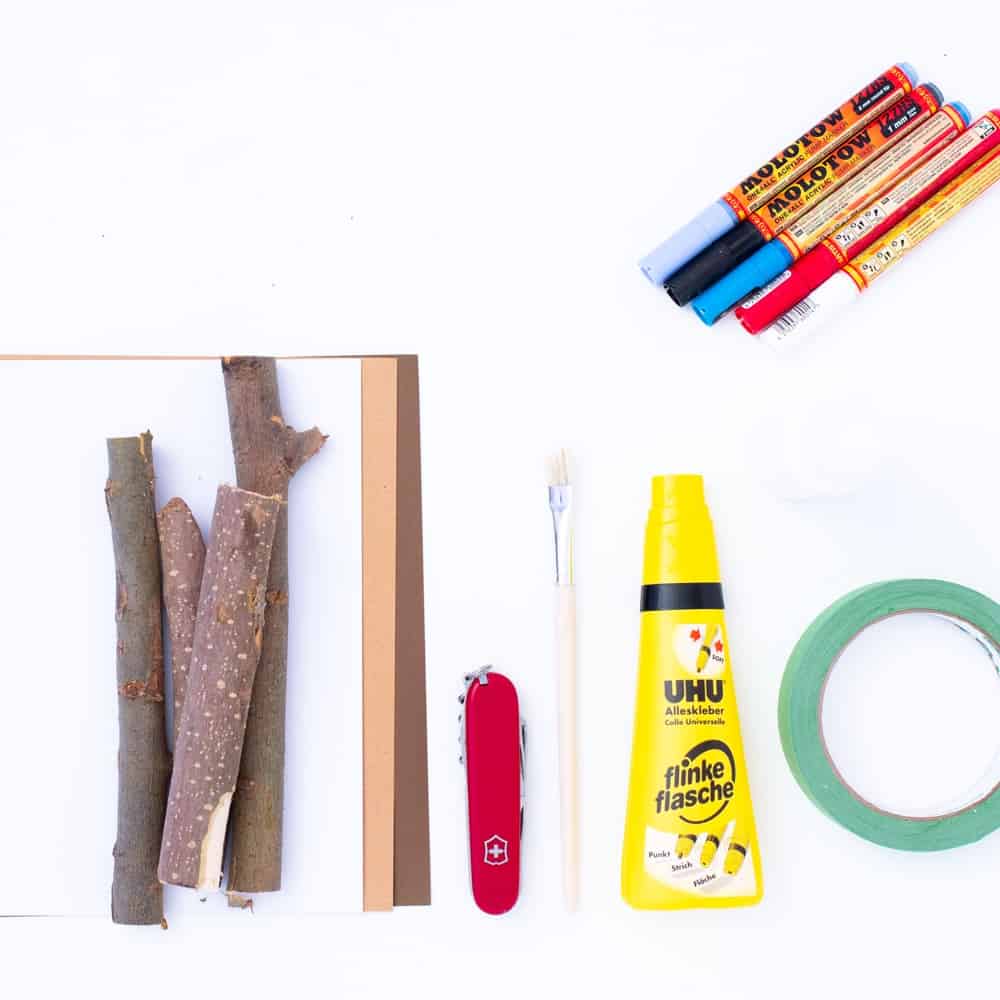 nature stick craft kids