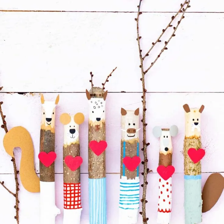 VALENTINE STICK CRAFT 