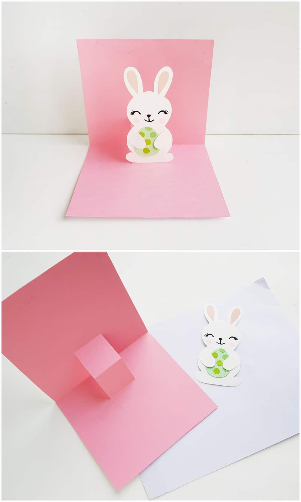 POP-UP BUNNY EASTER CARD CRAFT