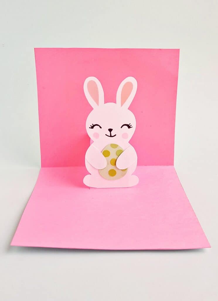  POP-UP BUNNY EASTER CARD CRAFT