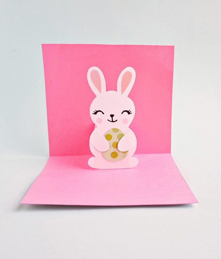 POP-UP BUNNY EASTER CARD CRAFT