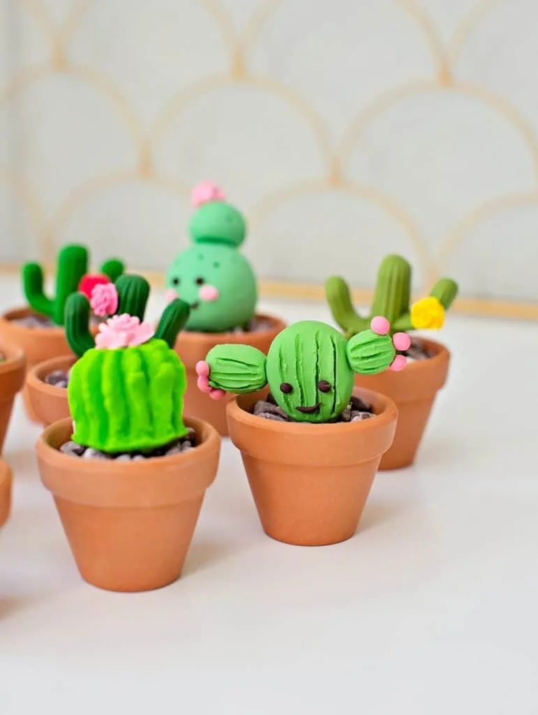 DIY CLAY CACTUS CRAFT