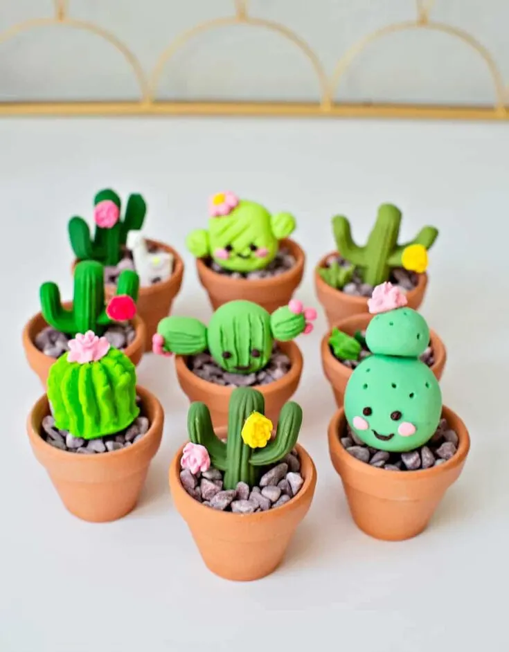 DIY CLAY CACTUS CRAFT