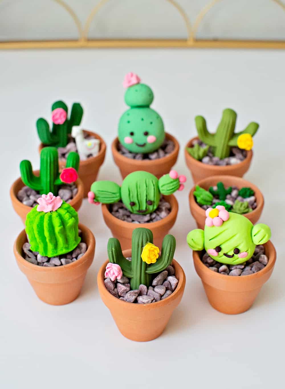DIY Clay Cactus Craft - Cute Polymer Craft for Kids