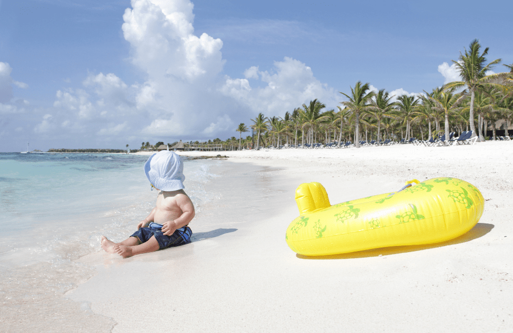 best beach baby hacks