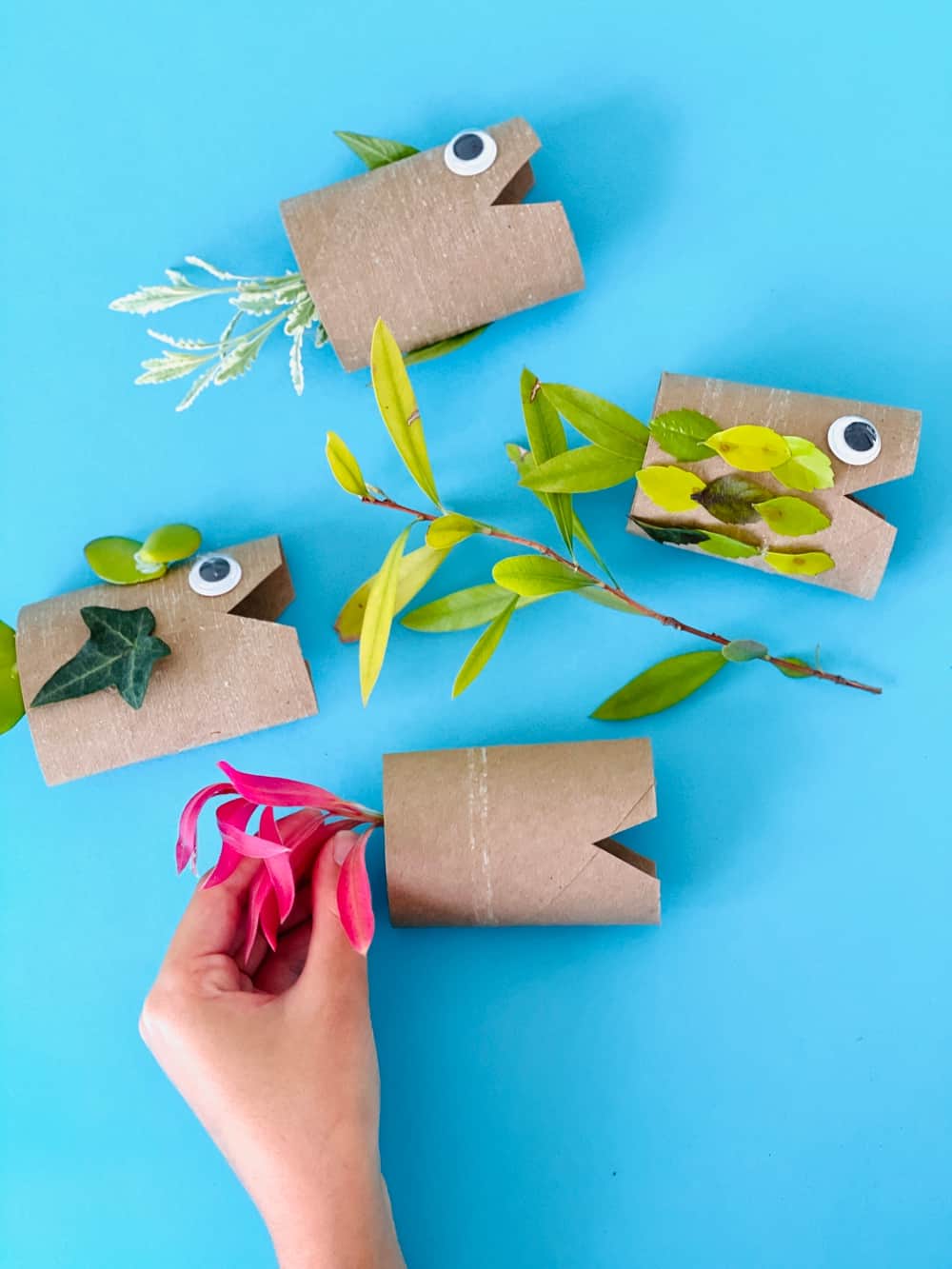Nature Paper Tube Fish Craft Cute and Easy Toilet Paper Roll Fish!