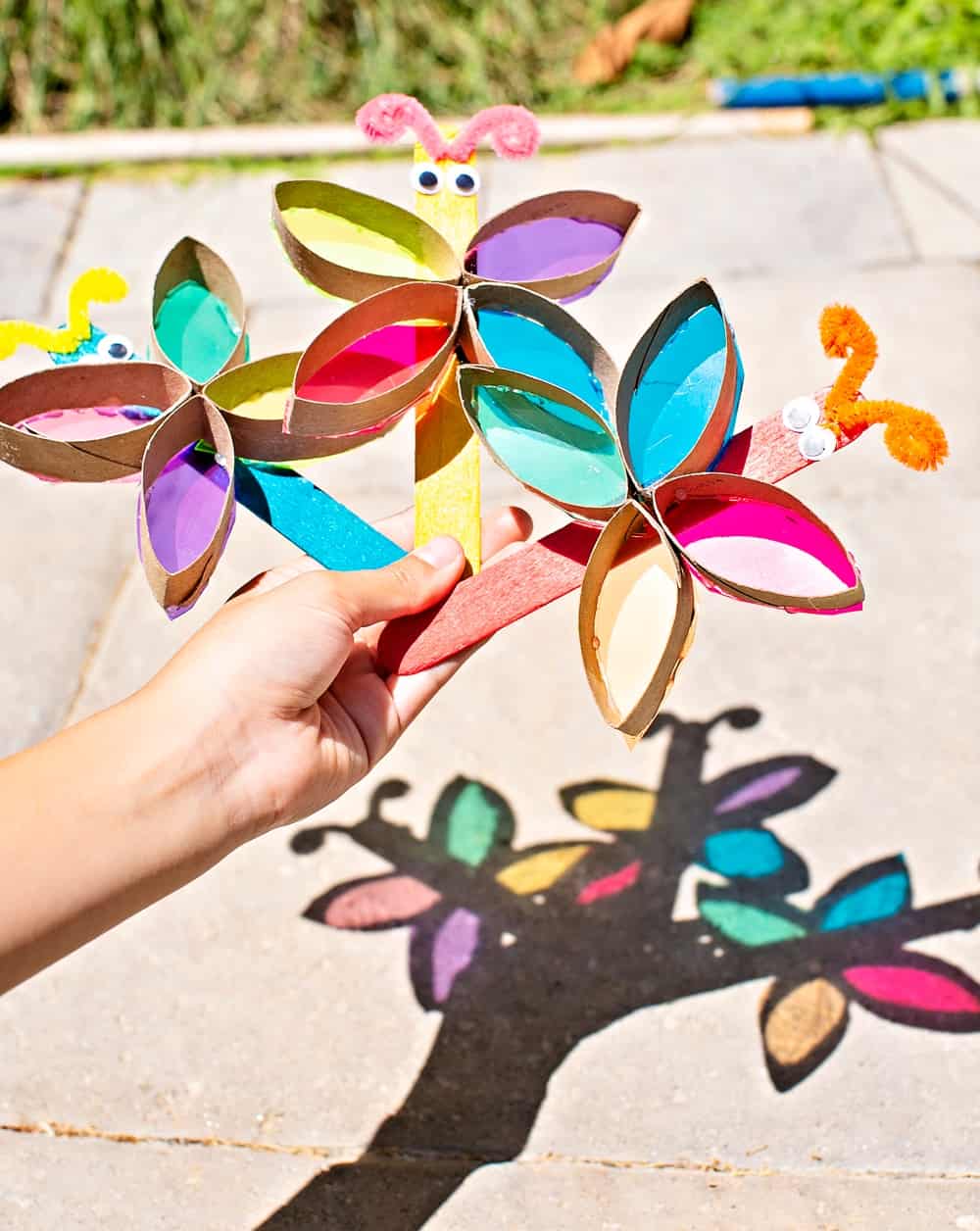 Butterfly Suncatcher Craft - Fun Outdoor Craft for Kids