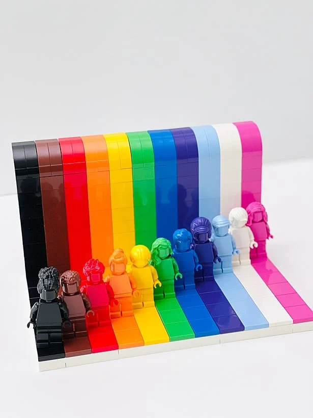 Everyone is Awesome Pride LEGO 