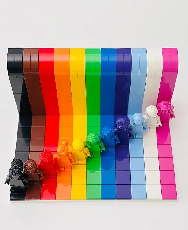 Everyone is Awesome Pride LEGO 