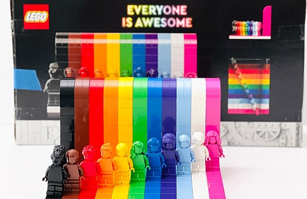 Everyone is Awesome LEGO Set