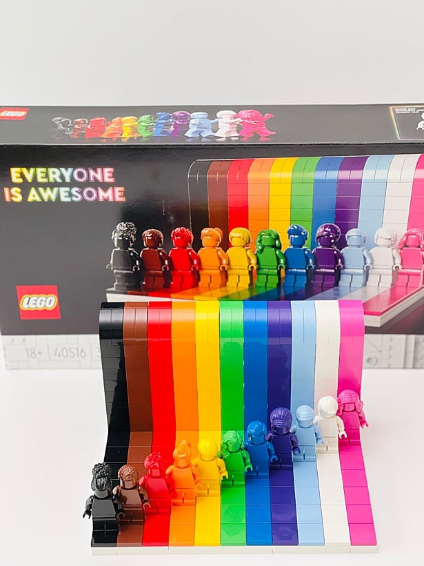 Everyone is Awesome Pride LEGO 