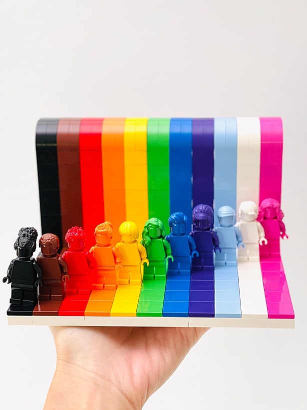 Everyone is Awesome Pride LEGO 